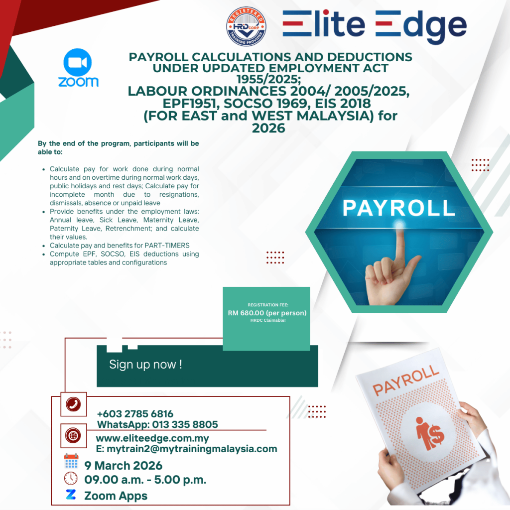 PAYROLL CALCULATIONS AND DEDUCTIONS UNDER UPDATED STATUTORY ACTS AS OF ...